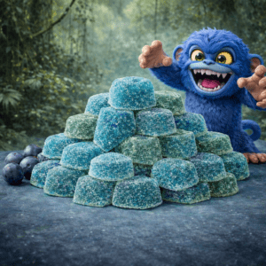 Canacopia 500mg Blue Monkey Gummies - Vegan