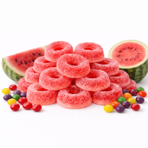 Watermelon Skittles Gummy Rings
