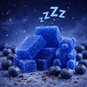 Canacopia Infused Blue Beary Gummy Indica - Vegan