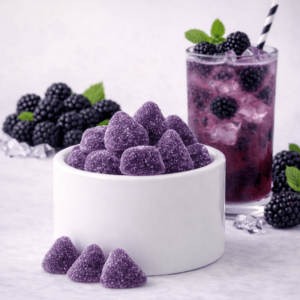 Canacopia Infused sunset Blackberry Gummies - Vegan