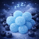 25mg Indica Blueberry Yogurt Gummy - Vegan