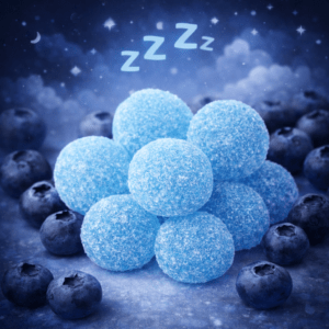 Canacopia Infused Blueberry Yogurt Gummy Vegan