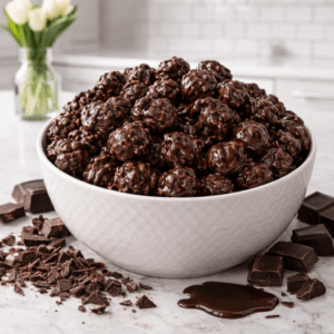 Infused Chocolate Covered Popcorn