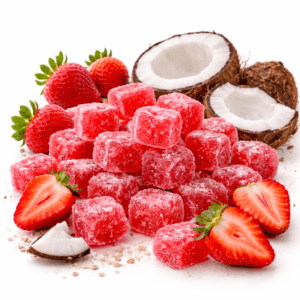 Coconut strawberry indica 10mg gummy