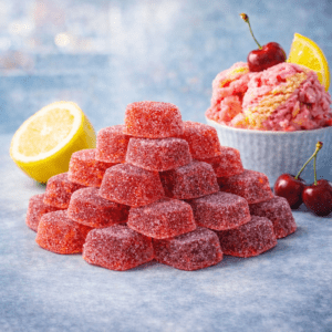Canacopia Indica Lemon Cherry Gelato Gummies Vegan