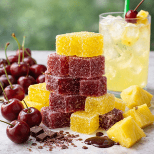 Canacopia Cherry Pineapple Gummies 15mg Indica Vegan