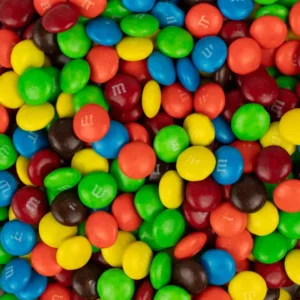 Milk Chocolate M&M Leaf Bites